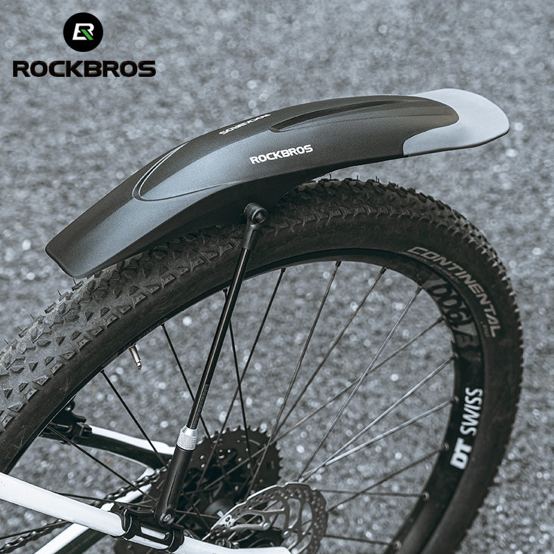 ROCKBROS Mountain Bike Front&Rear Fenders 26-29 inch MTB Mudguard Adjustable Quick Release - ROCKBROSUSA