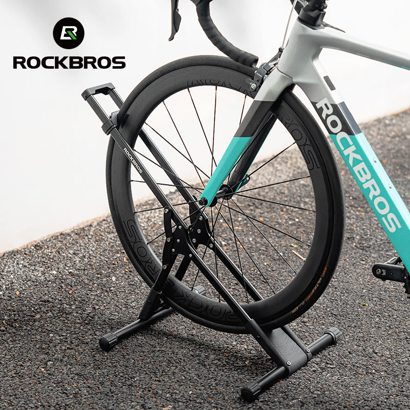 ROCKBROS Carbon Steel Folding Bike Stand - ROCKBROSUSA