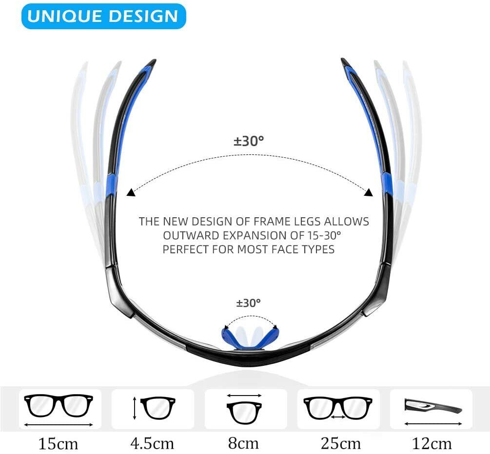 ROCKBROS Cycling Photochromic Glasses Sport Sunglassess Bike Glasses Driving Fishing UV400 Men Women - ROCKBROSUSA