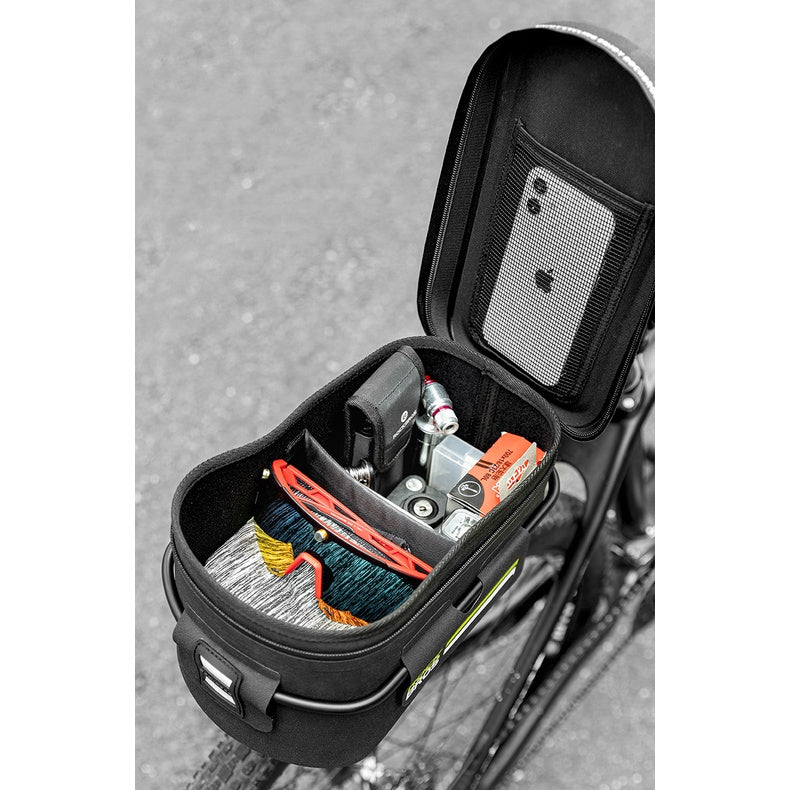 ROCKBROS Bicycle Rear Rack Pannier Bag 6L Waterproof Bike Trunk Bag Storage Bag