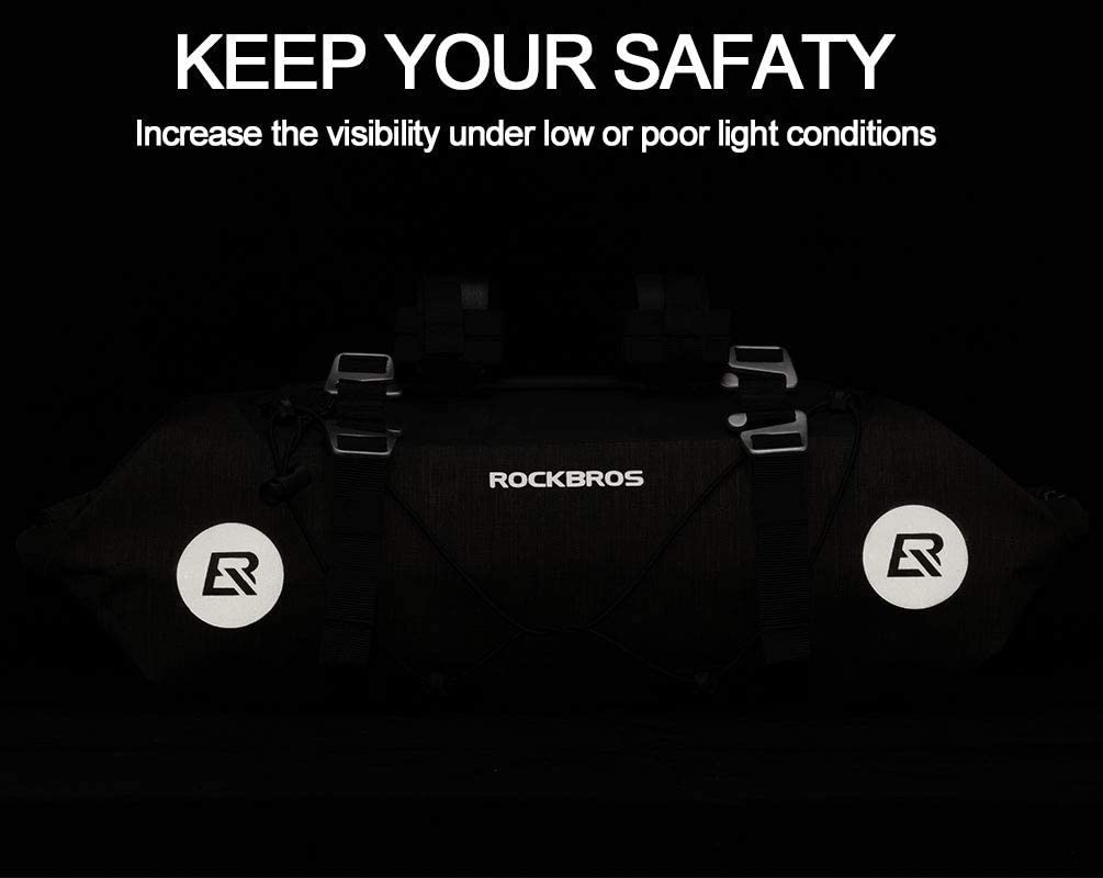 ROCKBROS- Large Bike Handlebar Waterproof Bag