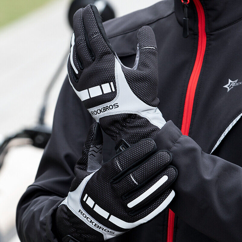 ROCKBRS Winter Gloves Cycling Electric Heated Glove USB Rechargeable Touchscreen - ROCKBROSUSA