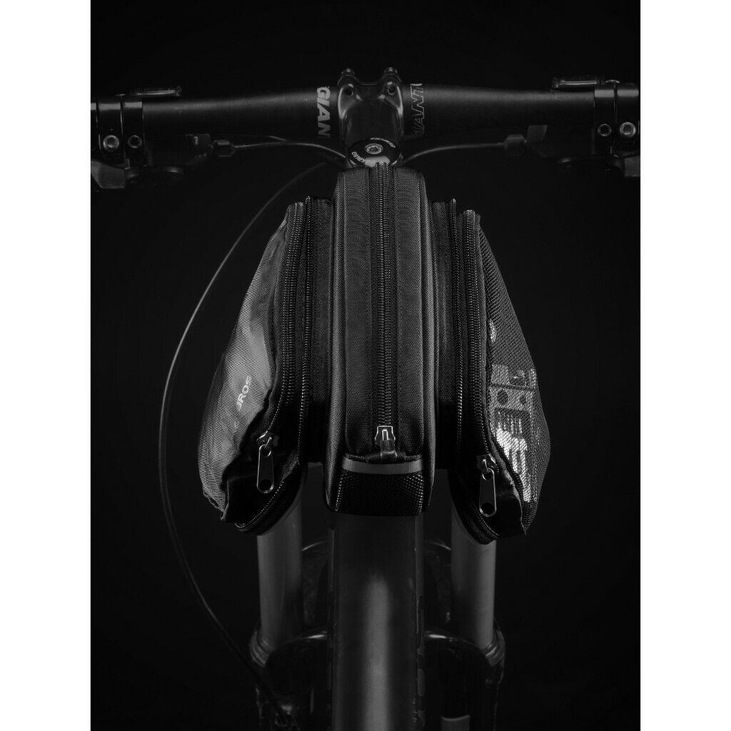 ROCKBROS Cycling Bike Top Front Tube Bag Waterproof Big Capacity Cycling Frame Bag Black - ROCKBROSUSA