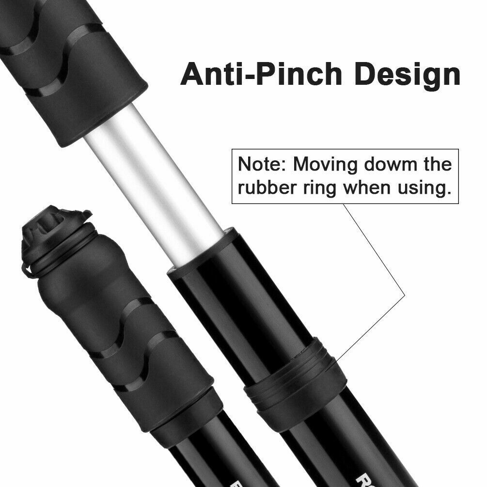 ROCKBROS Mini Portable Dual Valve Pump for Mountain Bikes