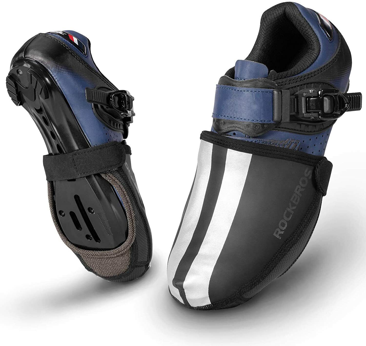 ROCKBROS Cycling Shoe Covers Thermal Toe Cover Warmers Waterproof Bike Overshoes - ROCKBROSUSA