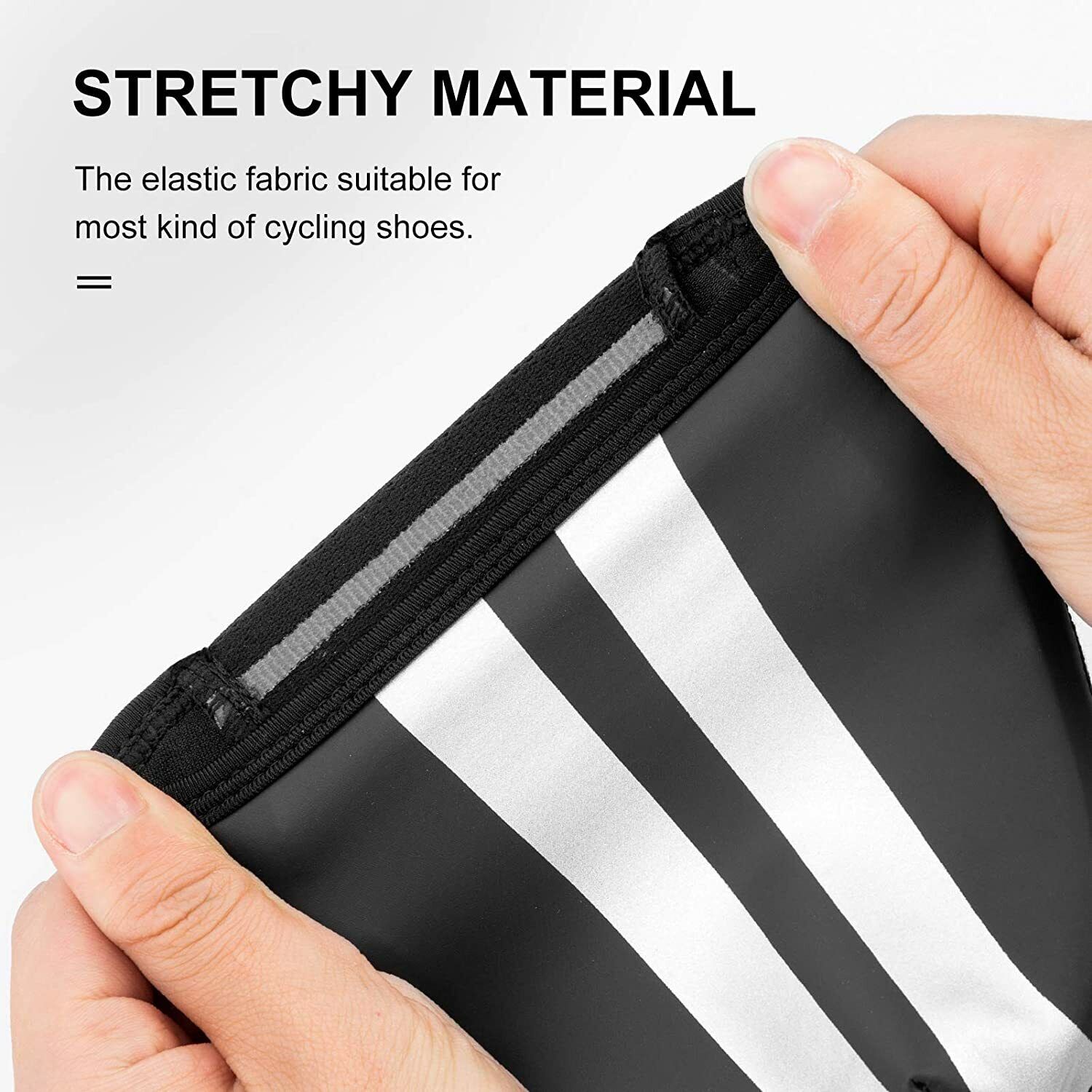 ROCKBROS Cycling Shoe Covers Thermal Toe Cover Warmers Waterproof Bike Overshoes - ROCKBROSUSA