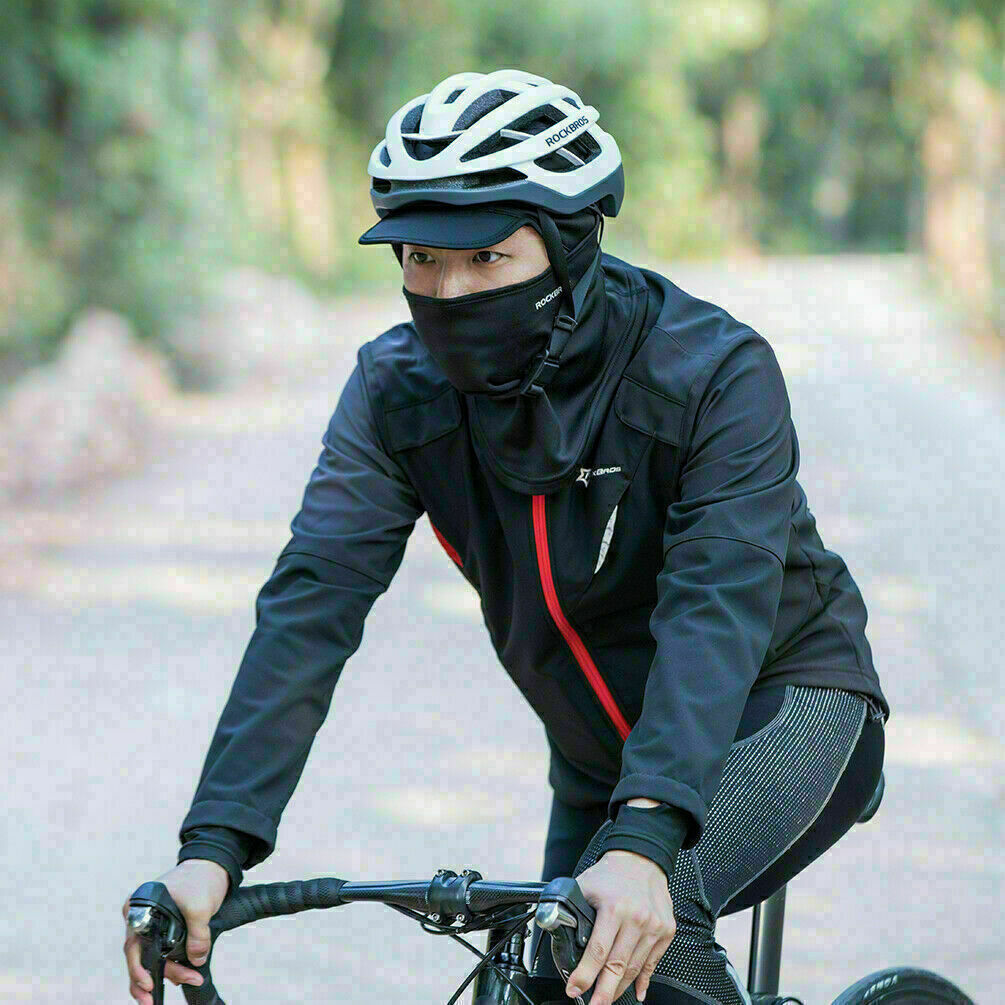 ROCKBROS Bicycle Motorcycle Mask Thunderstorm Hood Halfcap Winter Cap - ROCKBROSUSA