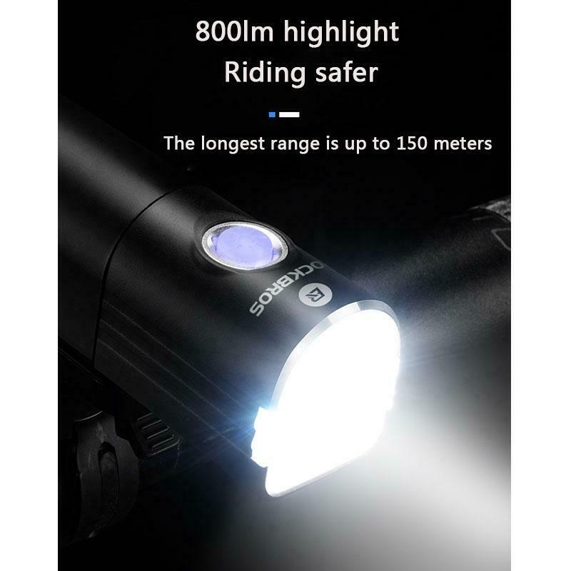 ROCKBROS Front Bike Light 400/800 Lumens V6-400/800 - ROCKBROSUSA