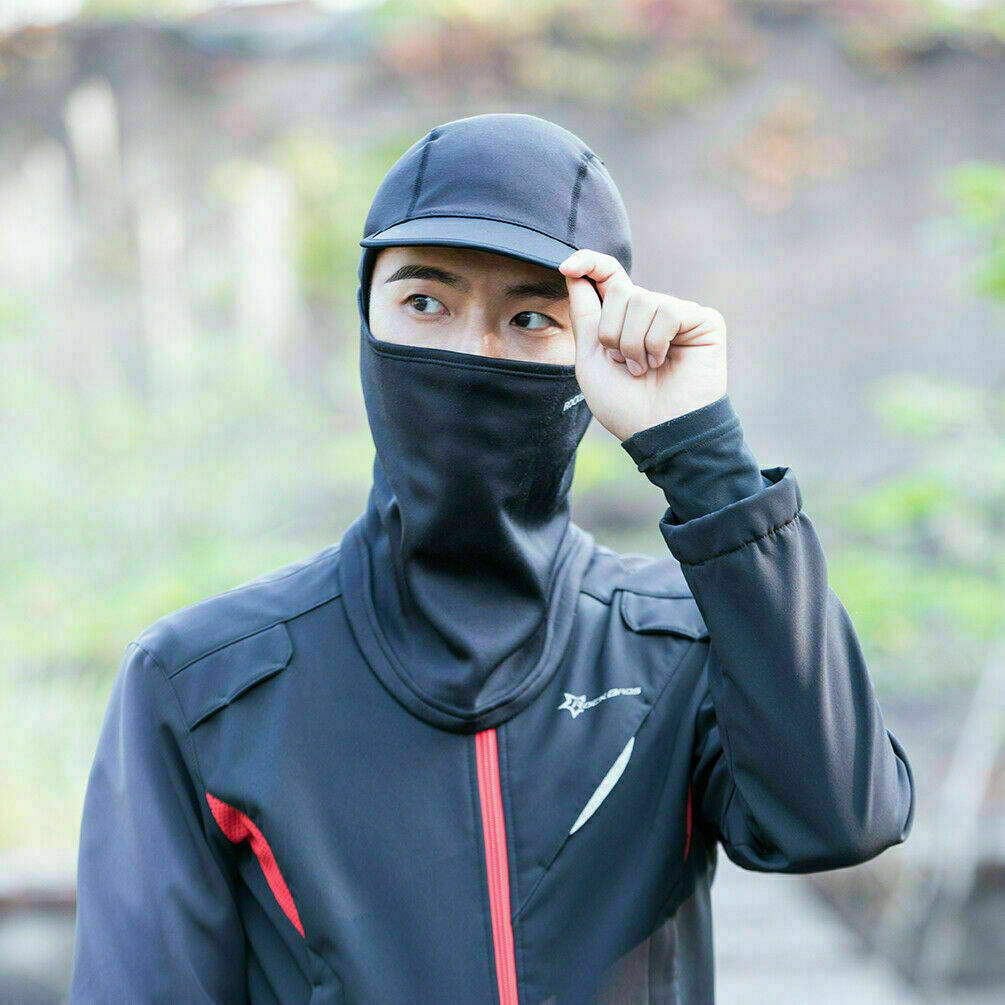 ROCKBROS Bicycle Motorcycle Mask Thunderstorm Hood Halfcap Winter Cap - ROCKBROSUSA