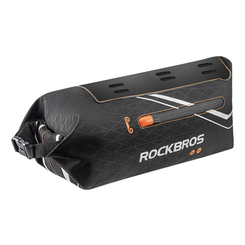 ROCKBROS Bicycle Frame Bag 3.5L Cycling Pack Seat Top Tube Bike Wedge Panniers - ROCKBROSUSA