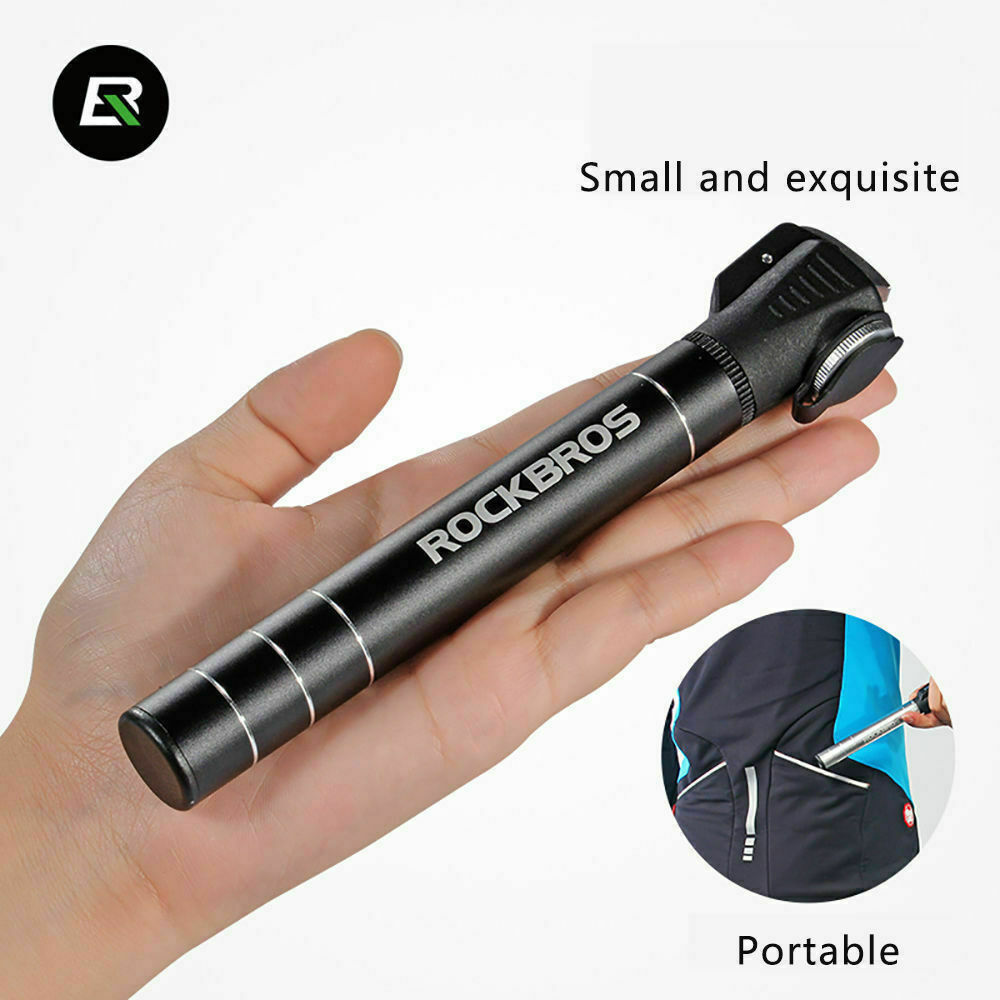 ROCKBROS One-Way Dual Valve Mini Bike Pump - ROCKBROSUSA