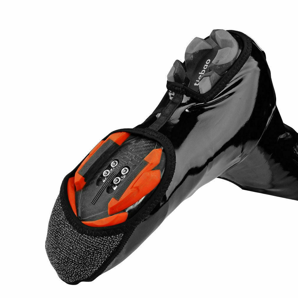 ROCKBROS-Cycling Thermal Skiing Shoe Cover Rainproof PU Protective Overshoes