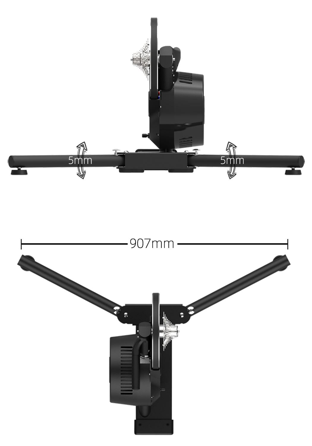 ROCKBROS X7I Smart Direct Drive Bike Trainer - Indoor Exercise Stand - ROCKBROSUSA