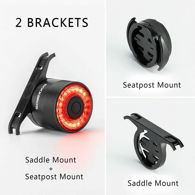 ROCKBROS Smart Bike Brake & Tail Light Q3 - ROCKBROSUSA