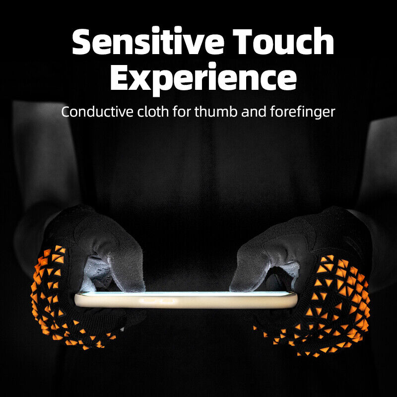 ROCKBROS Cycling Glove SBR Palm Bicycle Long Finger 3D Anti-collision Gloves - ROCKBROSUSA