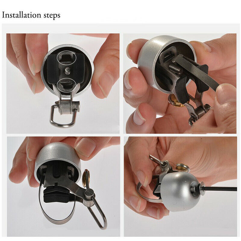 ROCKBROS Mini Bike Bell Ring Loud Handlebar Alarm MTB Road Mountain Bicycle Bell - ROCKBROSUSA