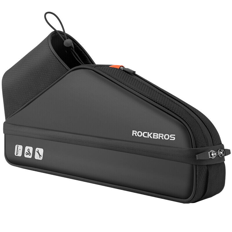 ROCKBROS Cycling Bike Front Tube Bag Waterbottle Bag Waterproof Big Capacity - ROCKBROSUSA