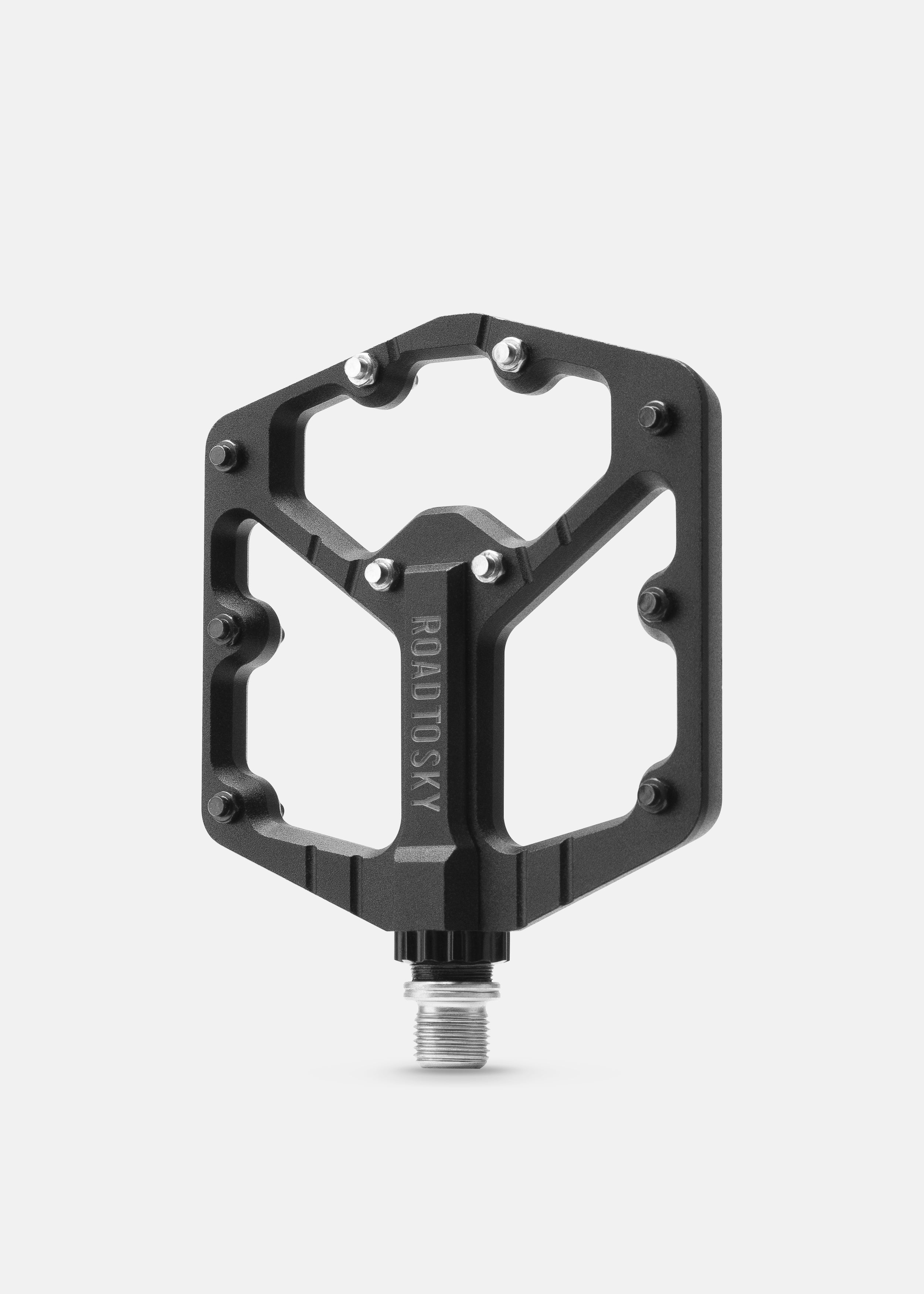 ROCKBROS Road to Sky Wide Bike Pedals in Black (Pair) - ROCKBROSUSA