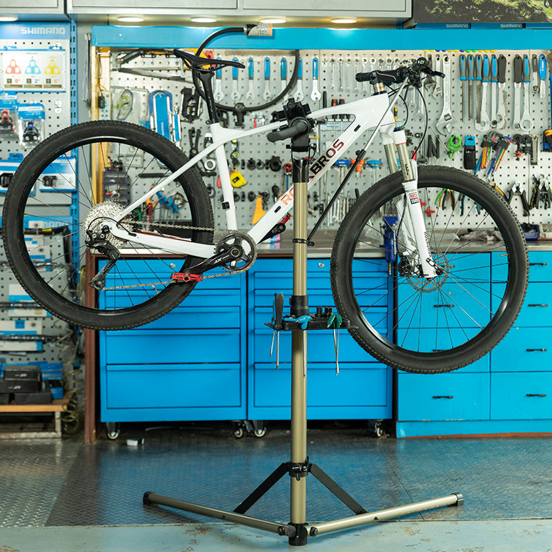 ROCKBROS Adjustable Aluminium Alloy Bike Repair Stand - 60 lb Capacity - ROCKBROSUSA