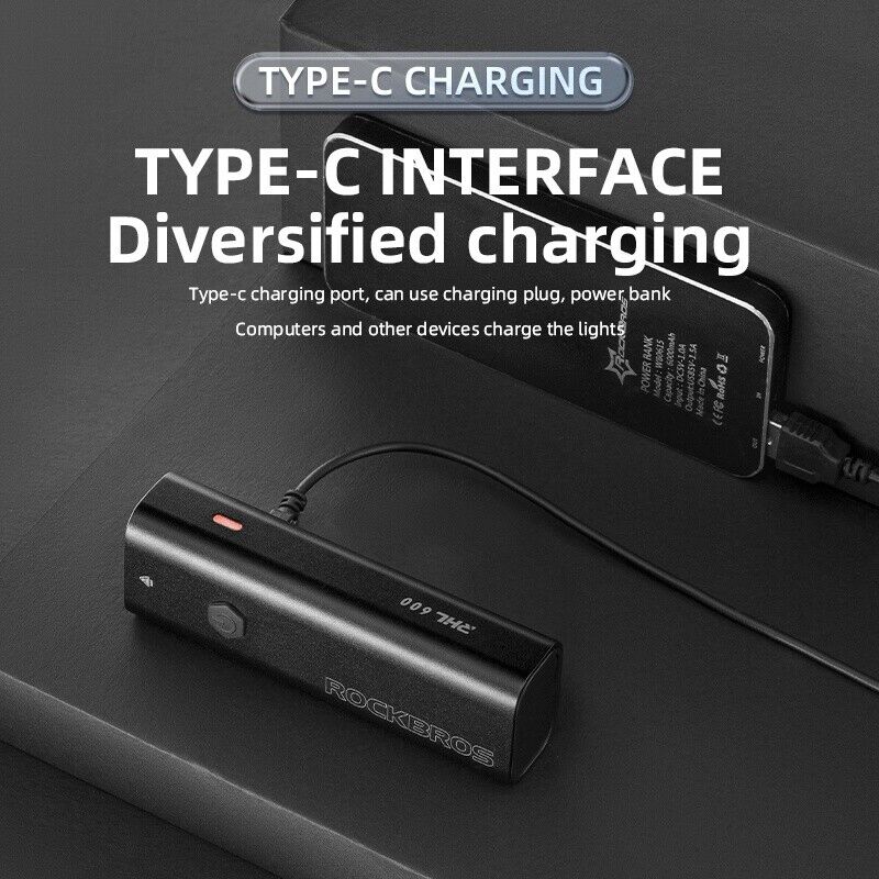 ROCKBROS Bike Front Headlight RHL400/600 - ROCKBROSUSA