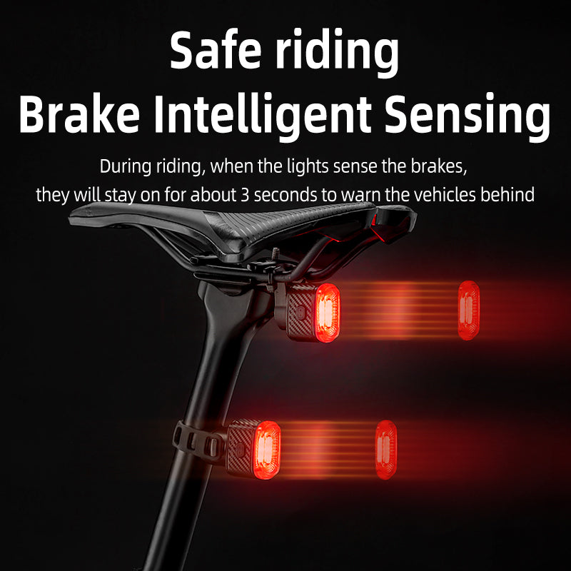 ROCKBROS 1000LM Cycling Lights Combo with Smart Brake Sensing - ROCKBROSUSA