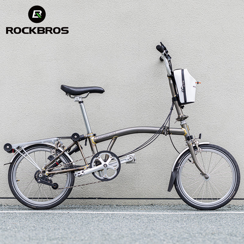 ROCKBROS Bicycle Handlebar Bag 1.5L Water Bottle Bag Folding Bike Front Bag - ROCKBROSUSA