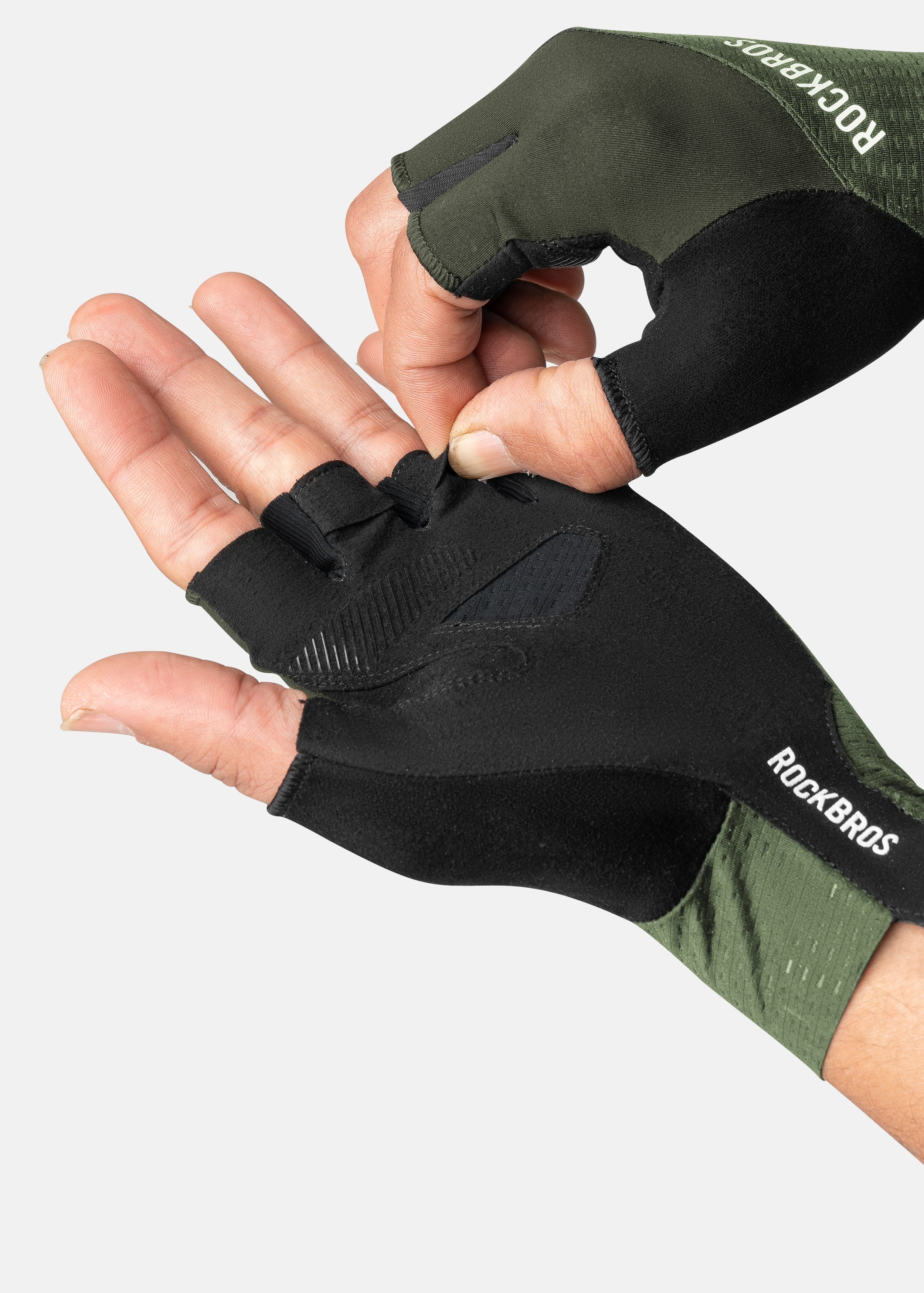 【ROAD TO SKY】by ROCKBROS Fingerless Anti-Slip Cycling Gloves in Various Colours - ROCKBROSUSA