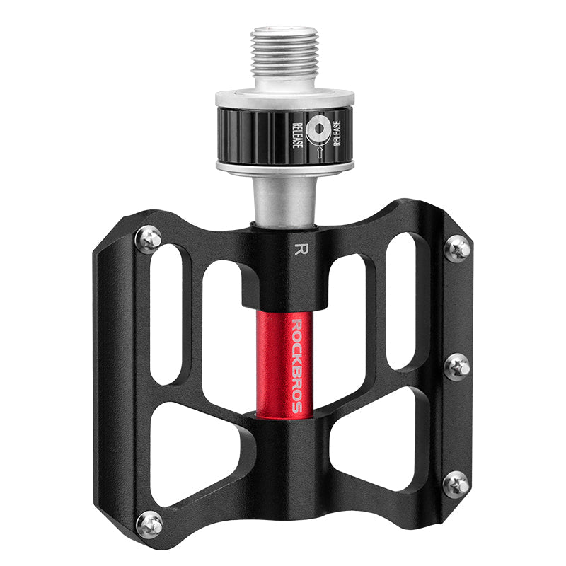 ROCKBROS Quick-Release Bike Pedals in Black (Pair) - ROCKBROSUSA