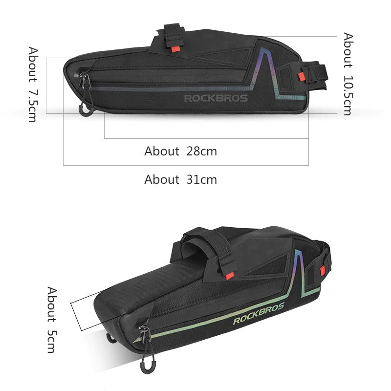 ROCKBROS- Colour Reflective Top/Under Tube Bag - ROCKBROSUSA