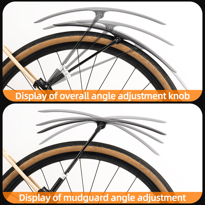 ROCKBROS Quick Release Adjustable Bike Fender for Front or Rear - ROCKBROSUSA