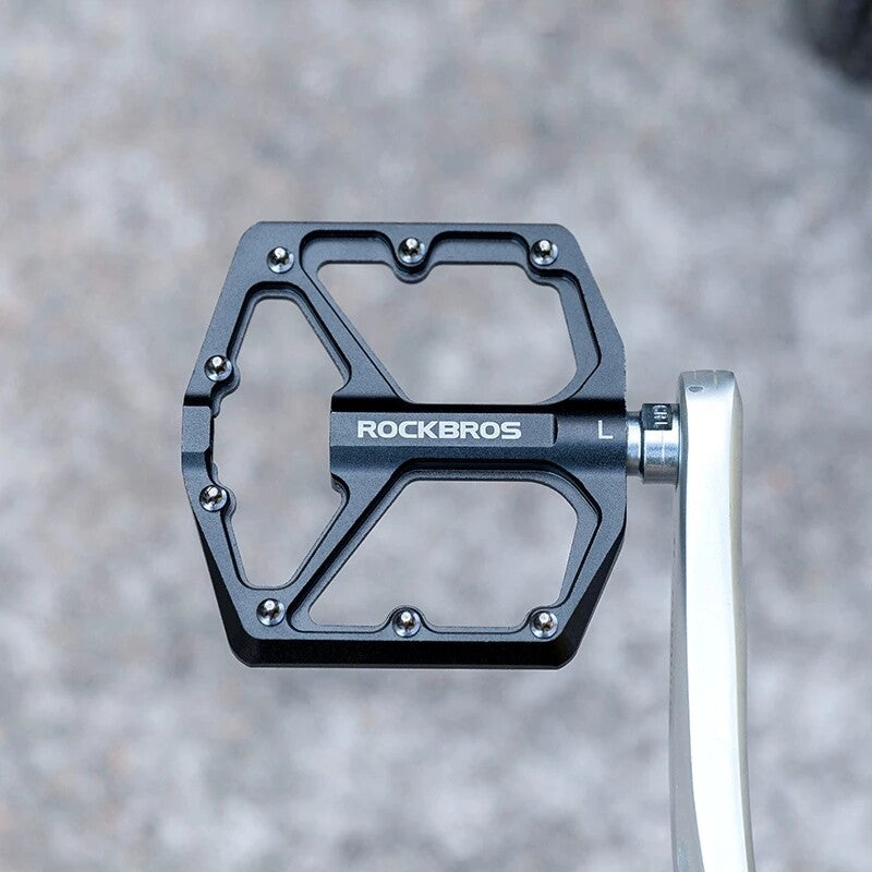 ROCKBROS Ultra Lightweight Flat Bike Pedals in Various Colours (Pair)