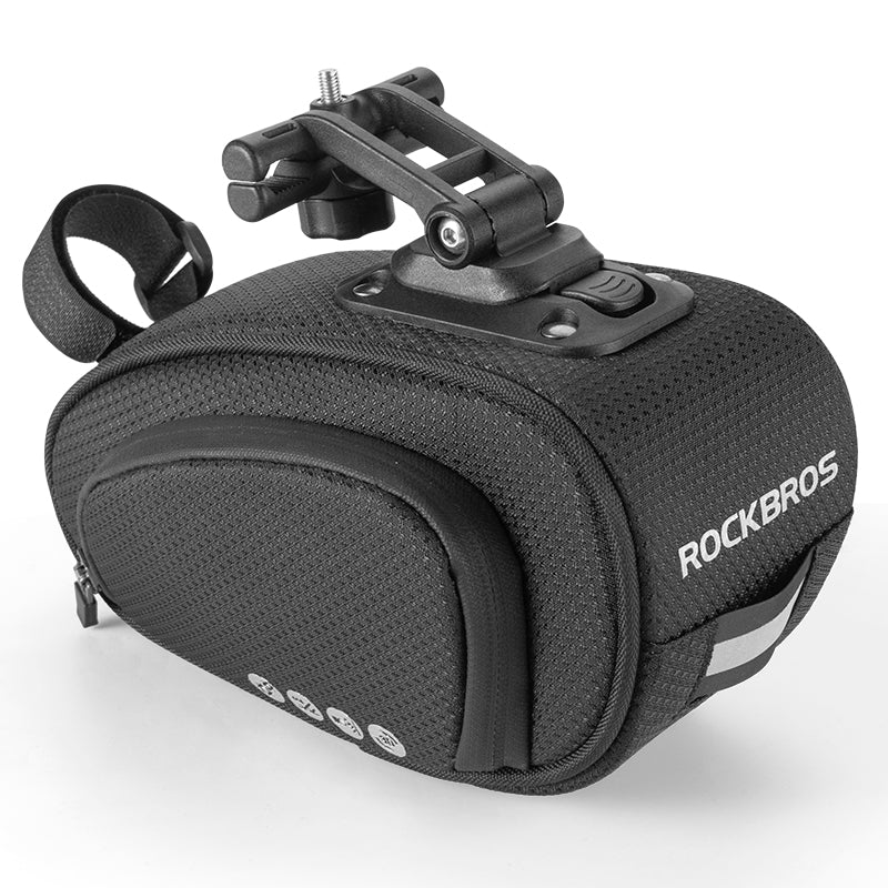 ROCKBROS Bike Saddle Bag Bike Bag Under Seat Bag Bicycle Seat Pack Pouch - ROCKBROSUSA
