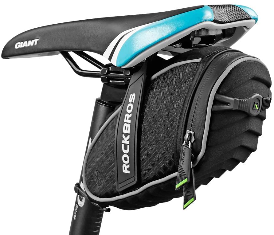 gravel bike seat bag ROCKBROS Waterproof Cycling Saddle Rear Bags Zipper Bicycle Black Size:52cm (S) 2Track Mastering | Mastering-grade YMM_2014_Dodge_Challenger_57L_Hemi Free Quick Release Mounting