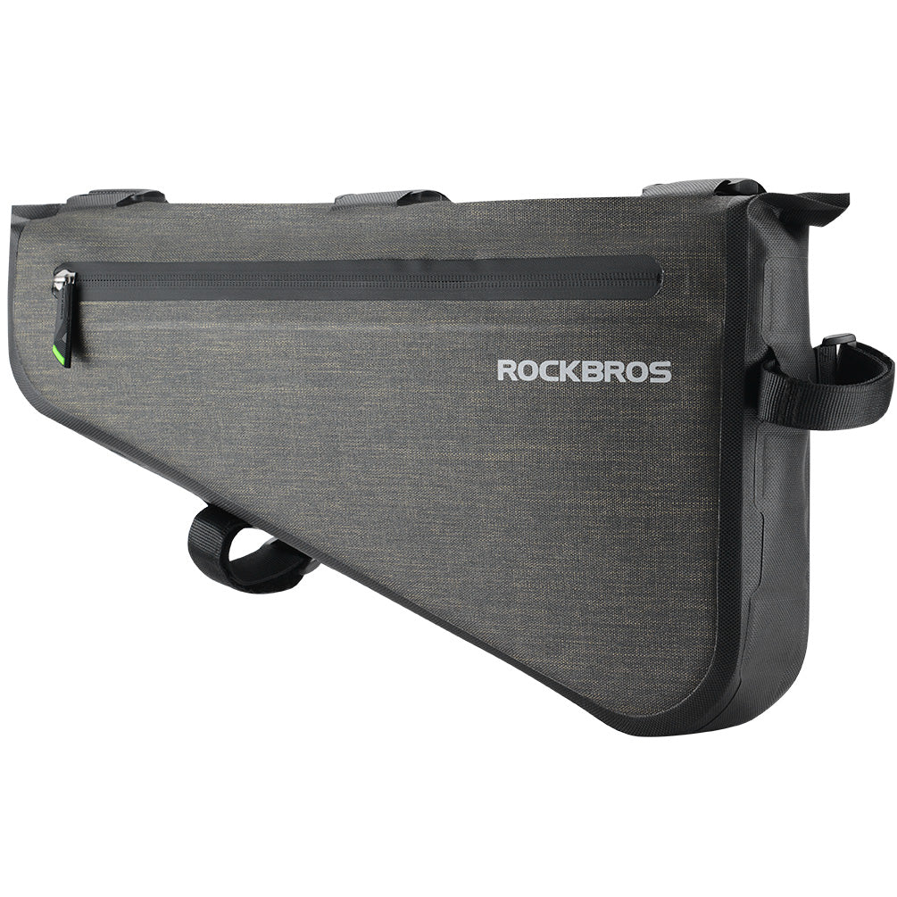 fahrradtasche triangle ROCKBROS Bike Frame Triangle Large Cycling Bag 5-8L, Medium-8L