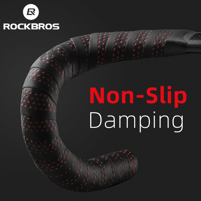 ROCKBROS Handlebar Tape PU EVA Shockproof Soft Wrap in Multiple Colors - ROCKBROSUSA