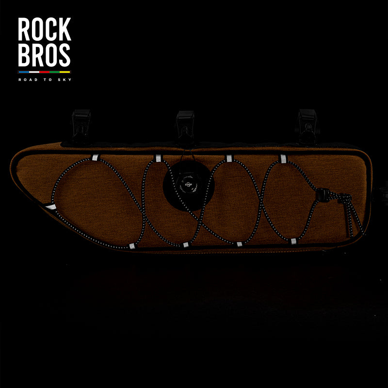 【ROAD TO SKY】 ROCKBROS Deluxe Cycling Frame Bag Bike Front Tube Bags - ROCKBROSUSA