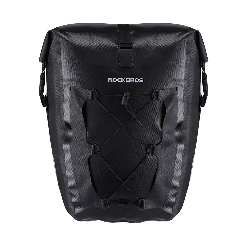 ROCKBROS Ultra Large Capacity Bicycle Saddlebag in Black or Yellow