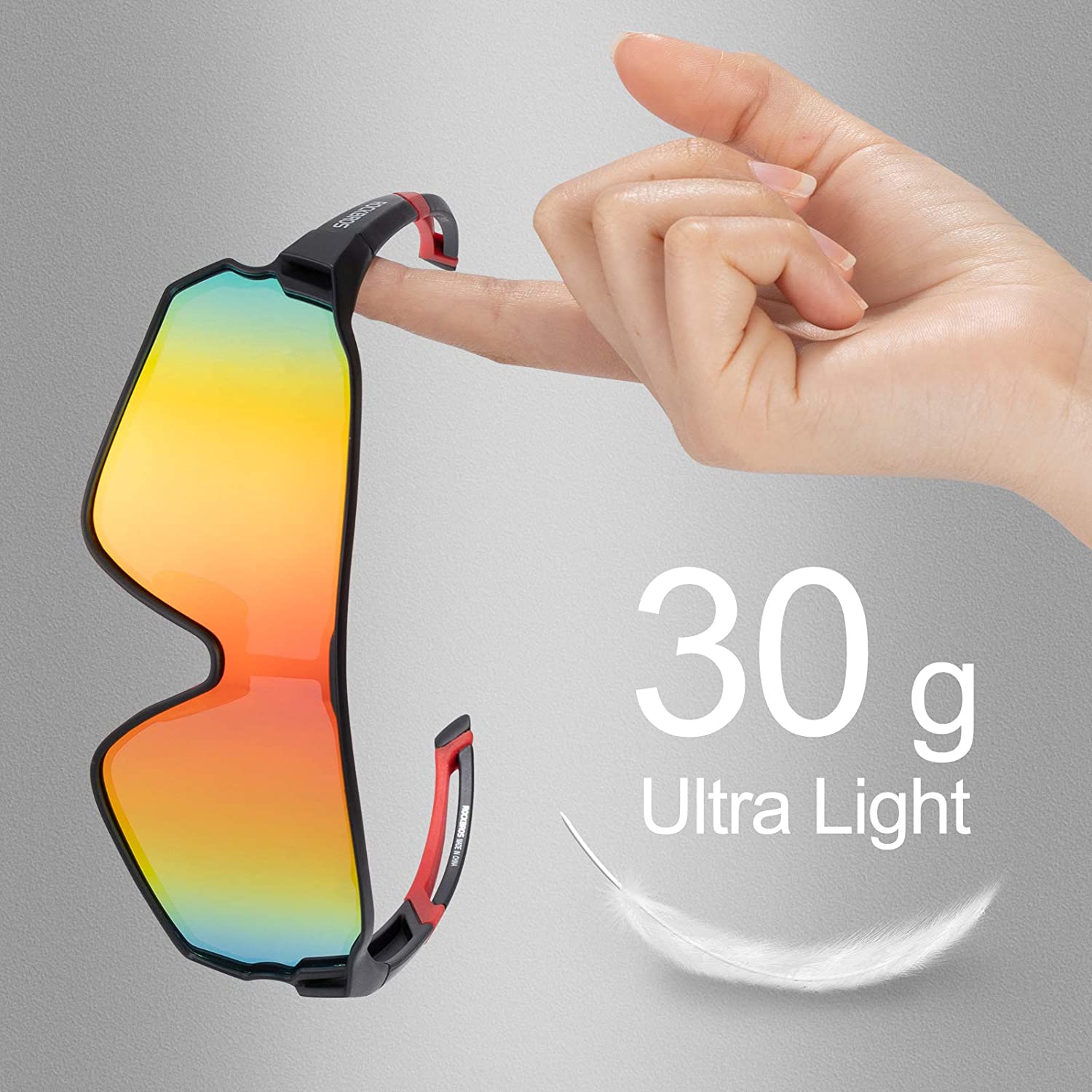 ROCKBROS Polarized Sunglasses for Men Women UV Protection Cycling Sunglasses
