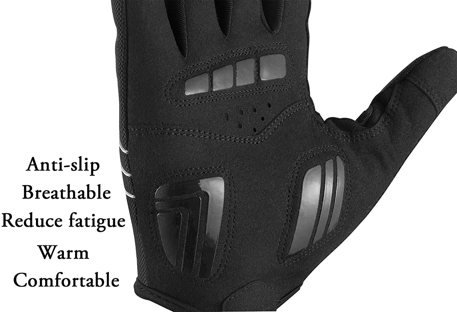 ROCKBROS Cycling Full Finger Gloves Outdoor Sport Gloves Fit for Spring Autumn