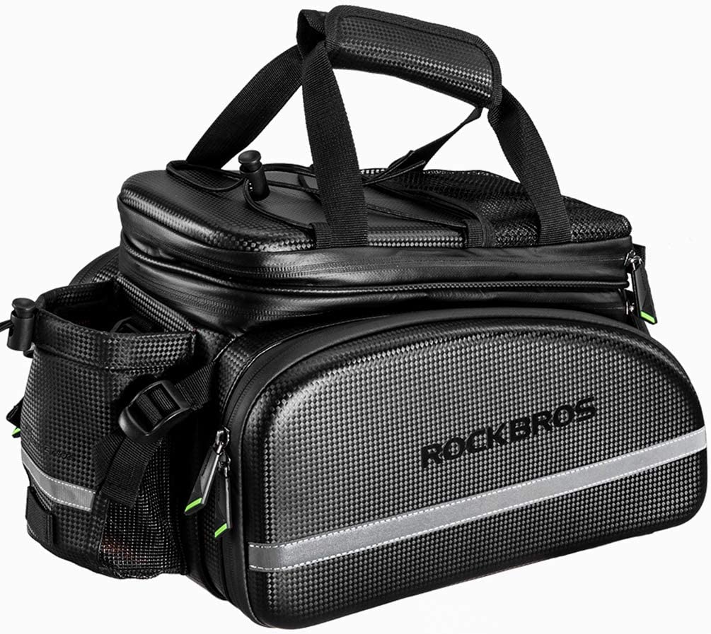 ROCKBROS Deluxe Bicycle Pannier Bike Bag with Extendable Compartments