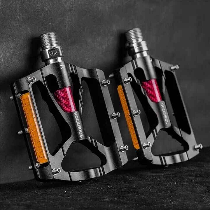 ROCKBROS Lightweight Flat Bike Pedals in Various Colours (Pair) - ROCKBROSUSA