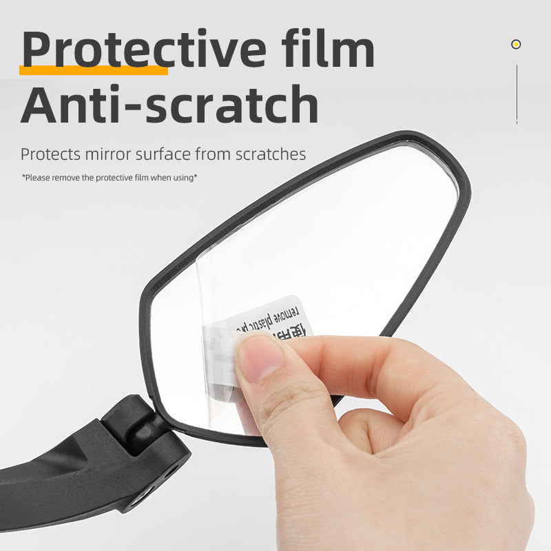 ROCKBROS Bike Rear View Mirror Handlebar eBike Mirror Mountain Bike Bicycle Mirrors - ROCKBROSUSA