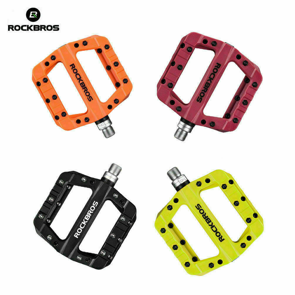 ROCKBROS Lightweight Bike Pedals in Various Colours (Pair)