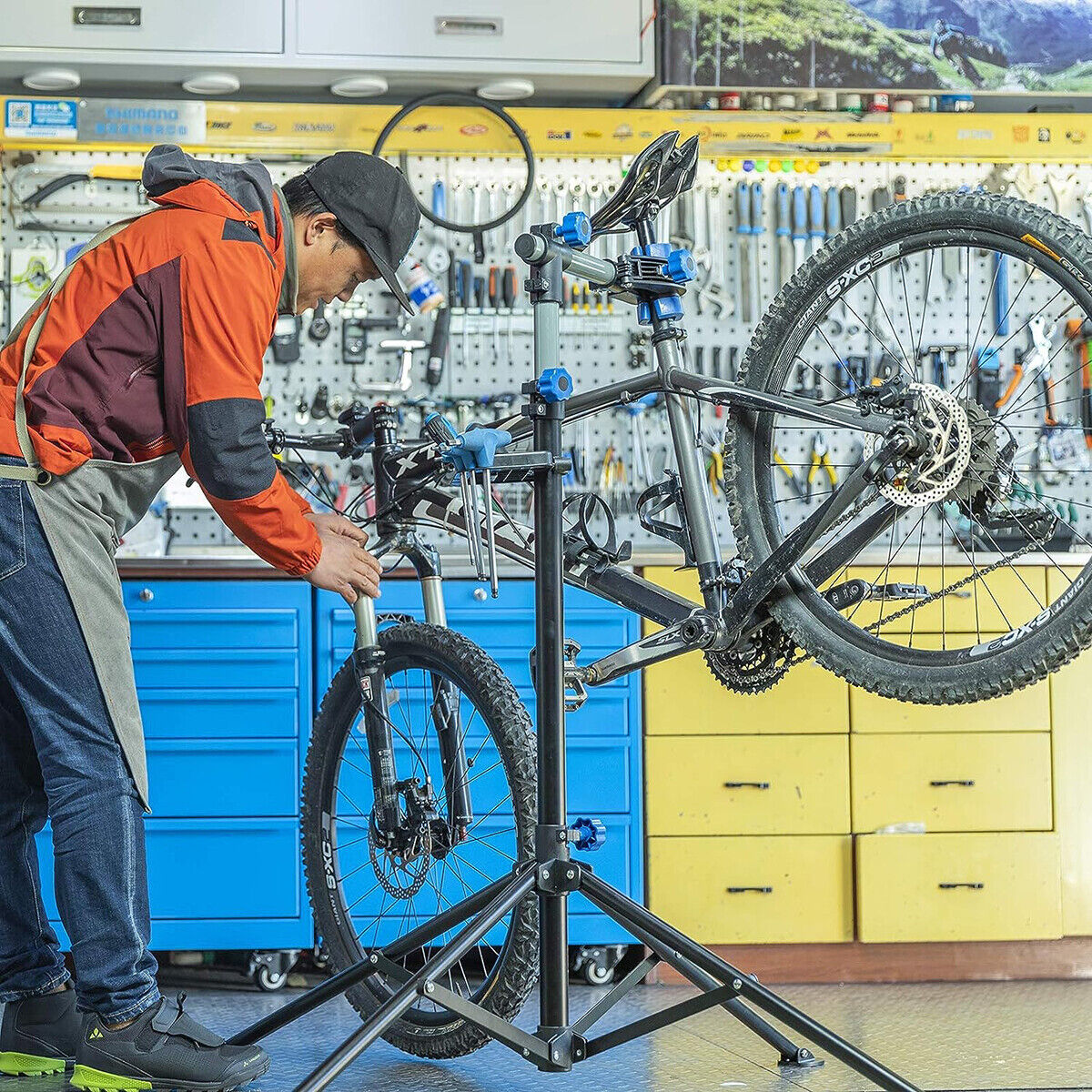 ROCKBROS Portable Bike Repair Stand - ROCKBROSUSA