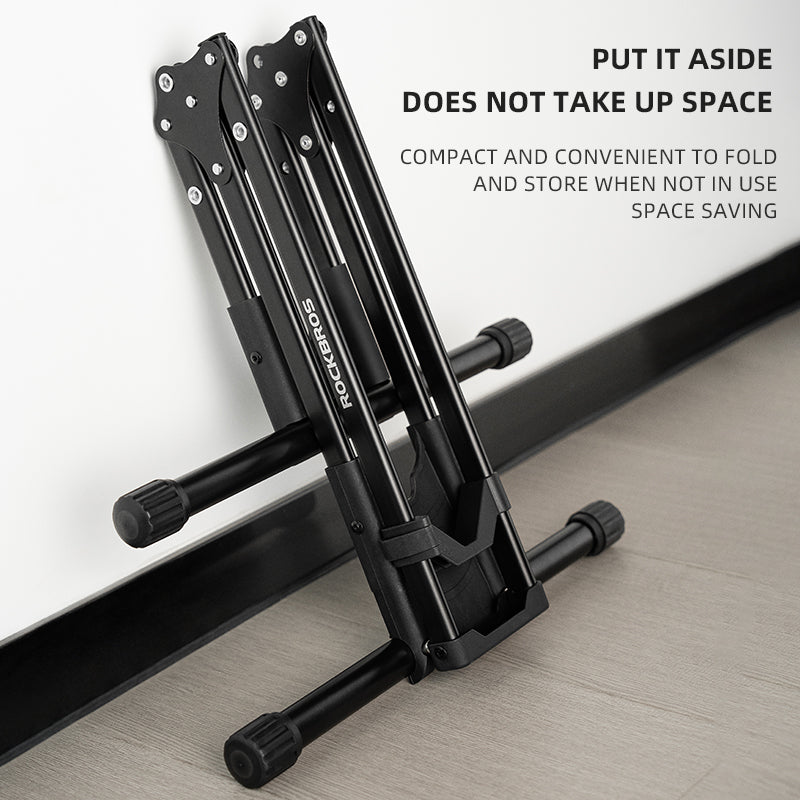 ROCKBROS Carbon Steel Folding Bike Stand - ROCKBROSUSA