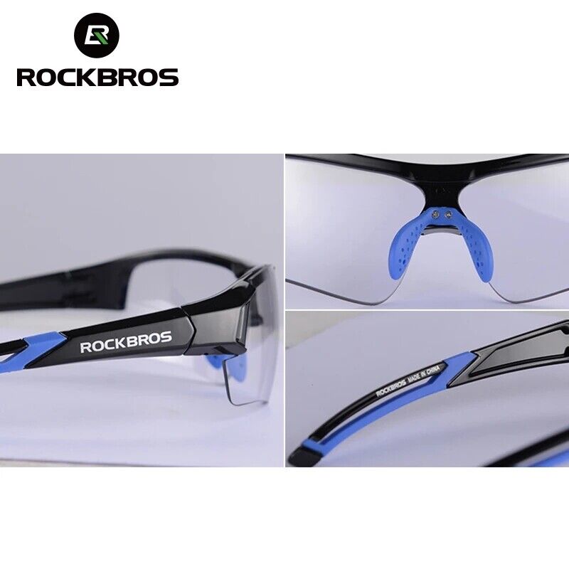 ROCKBROS Cycling Photochromic Glasses Sport Sunglassess Bike Glasses Driving Fishing UV400 Men Women - ROCKBROSUSA