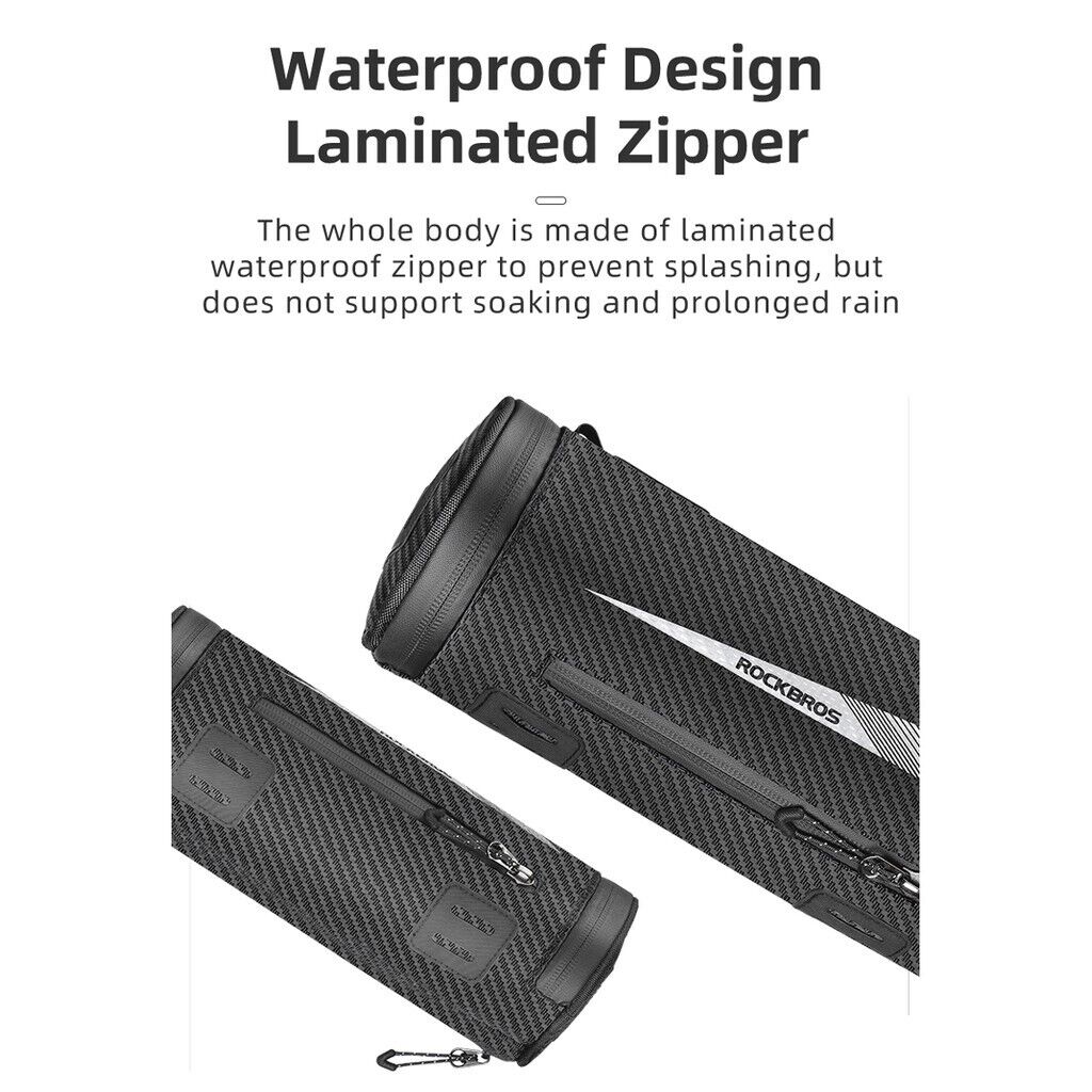 ROCKBROS 2L Waterproof Handlebar Bag - Multi-Purpose, Easy Clean - ROCKBROSUSA