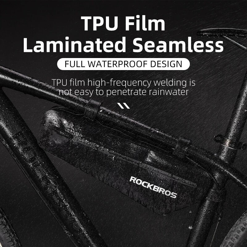 ROCKBROS Bicycle Top Tube Bag Combination Cycling Frame Bags Waterproof 2pcs - ROCKBROSUSA