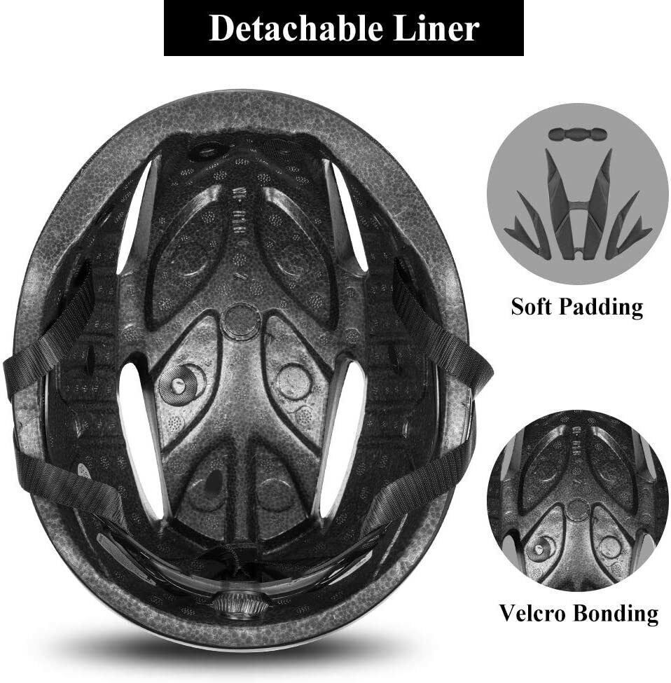 ROCKBROS Cycling Helmet With Goggles LED Light Mountain Road Bike Bicycle Helmet11 - ROCKBROSUSA