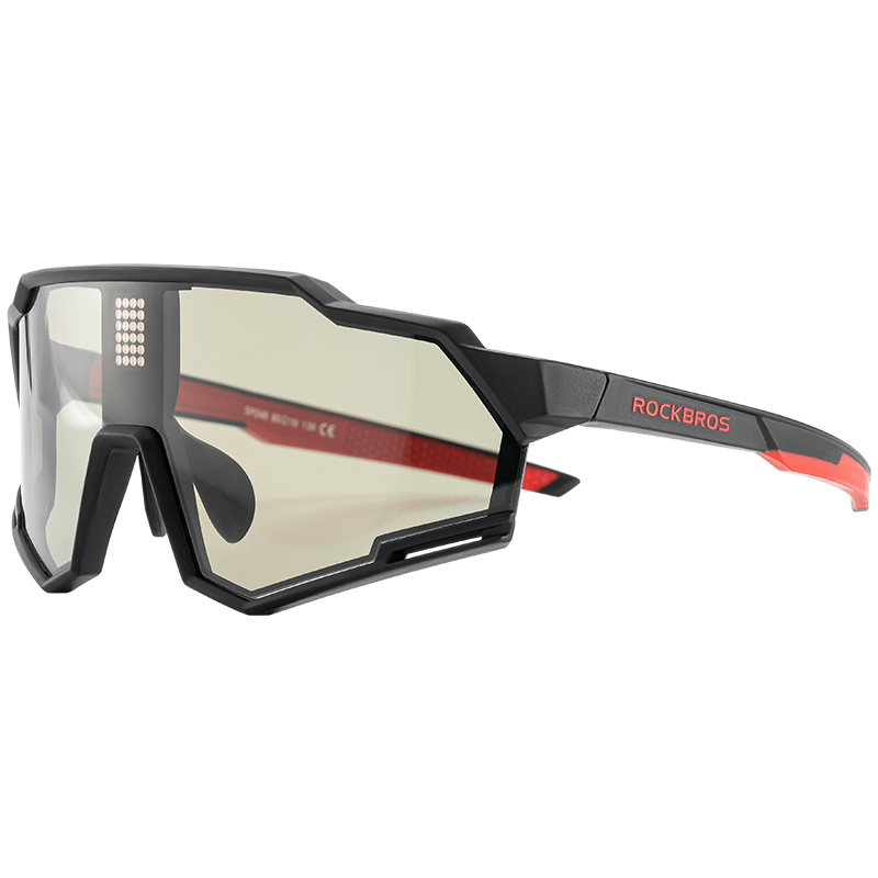 ROCKBROS Cycling Photochromic Glasses Electronic Color Changing SunGlasses Clear - ROCKBROSUSA